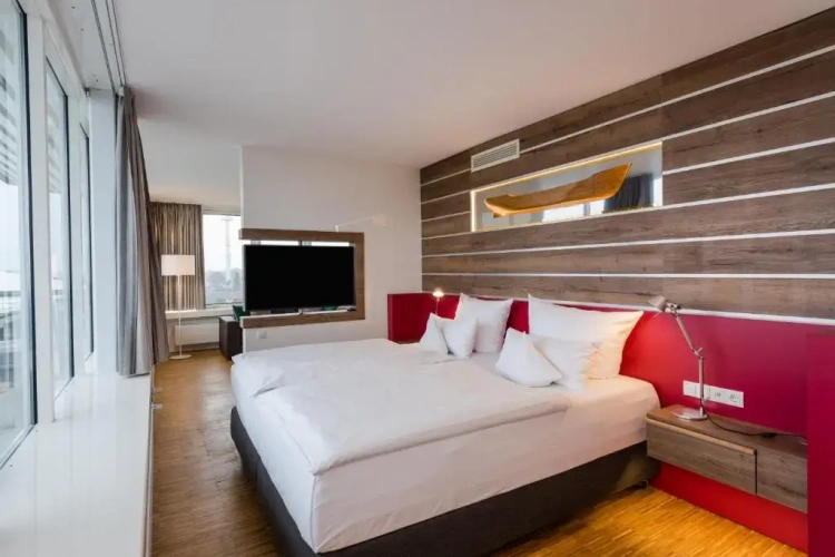 Deluxe Double room with balcony and with view