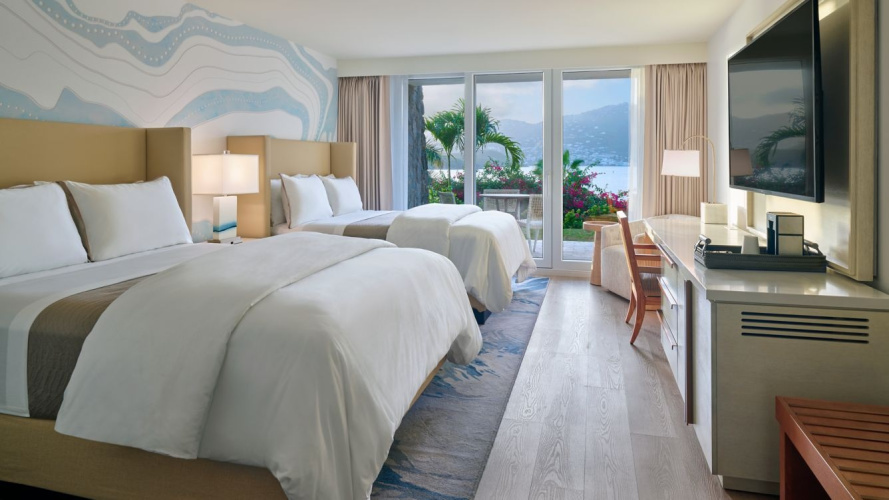 Standard Quadruple room with ocean view
