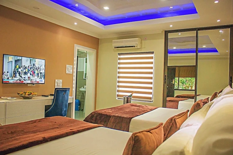 Executive Twin room with garden view