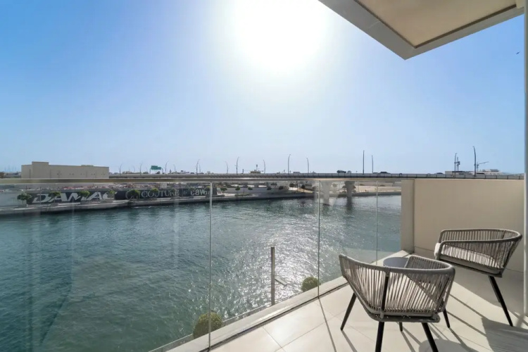 2BR M Canal Front B3 Waterfront Views