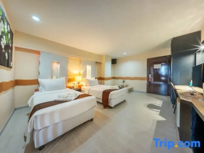 Deluxe Twin room with balcony