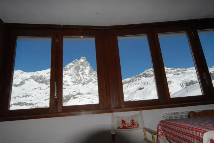 Luxury Sauna Cervinia Panoramic Duplex