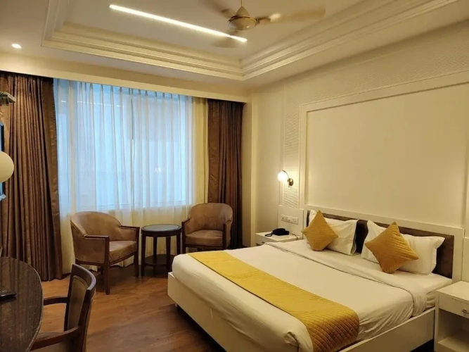 Deluxe Double room with city view