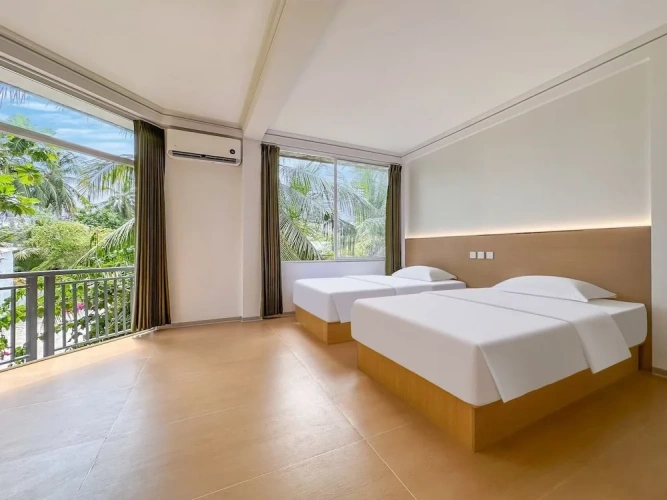 Standard Double Family room with garden view