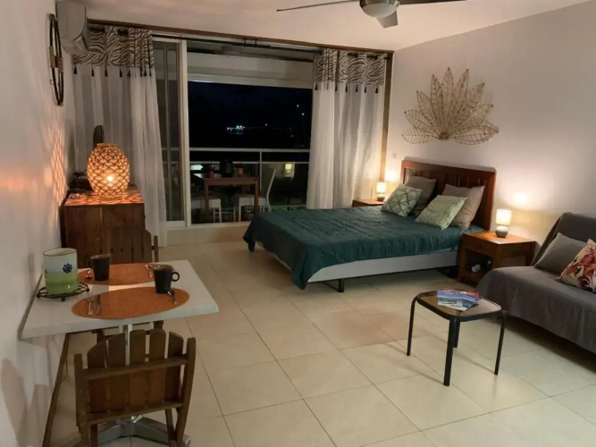Marigot, Studio front de mer vue exceptionnelle