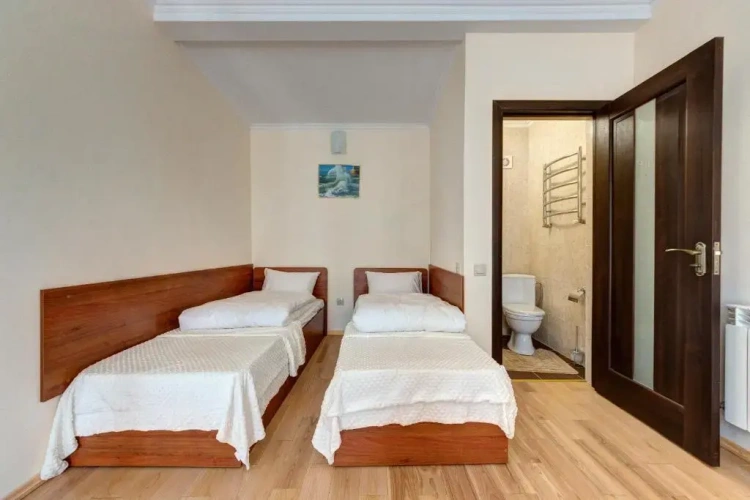 Standard Quadruple Duplex room with balcony and with view