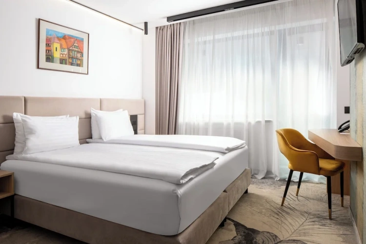 Deluxe Twin room with balcony and with city view