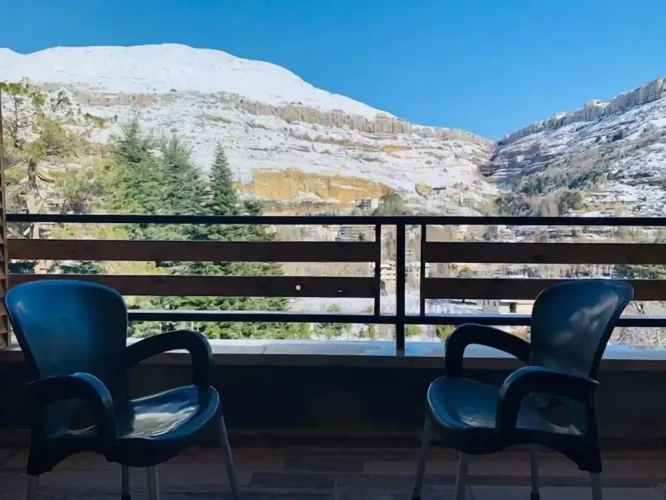 Deluxe Double Suite with balcony and with mountain view