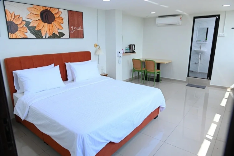 Superior Quadruple room with mountain view