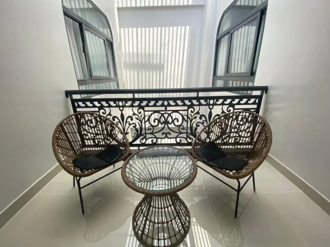 Standard Quadruple room with balcony