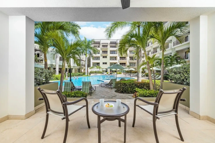 Double Apartment with pool view