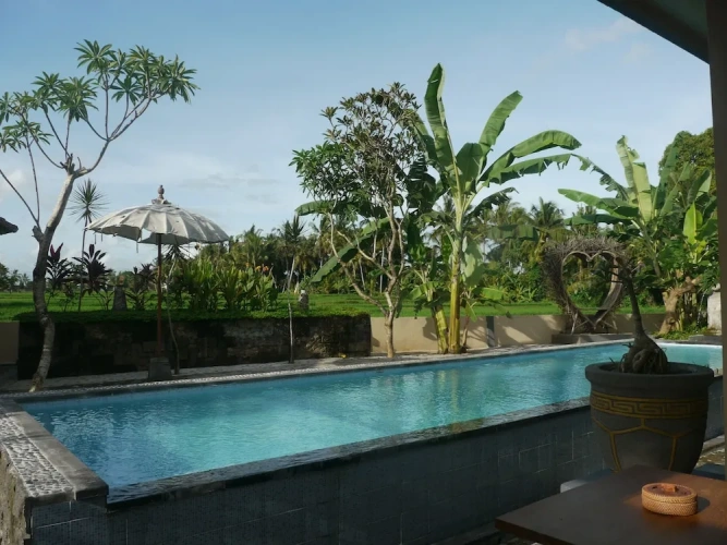 Suite with balcony and with pool view