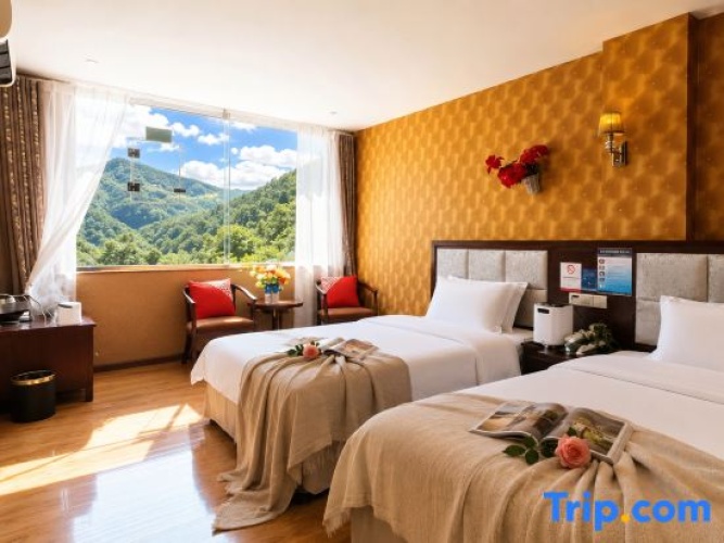 Standard Twin room with mountain view
