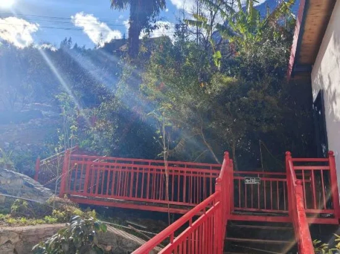 Outside