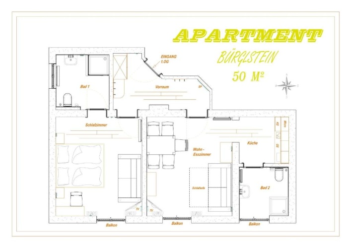 1 Bedroom Apartment
