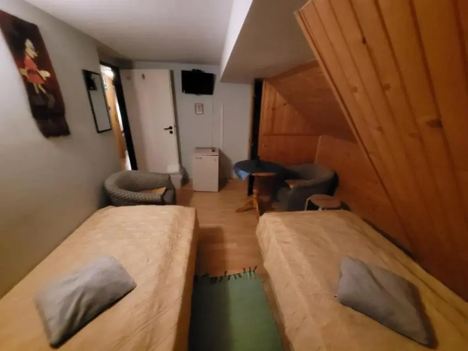 Standard Triple room with balcony and with mountain view