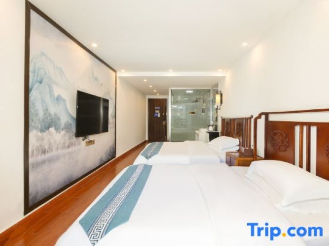 Standard Family room with balcony and with river view