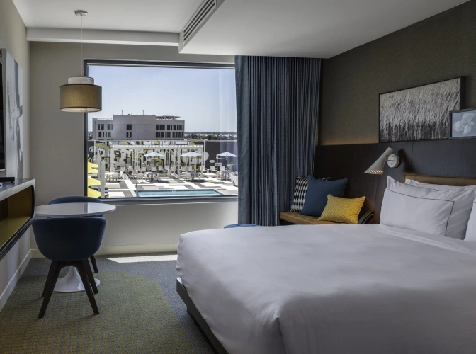Standard Double room with pool view