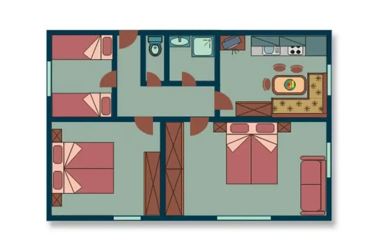 3 Bedrooms Apartment