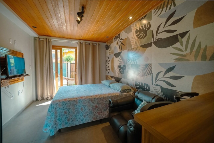 Studio Para 2 c Ar-condicionado na Barra da Lagoa