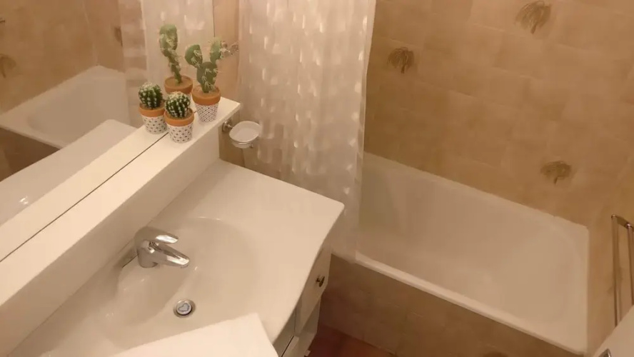 Face à la Cité : appartement avec cour !