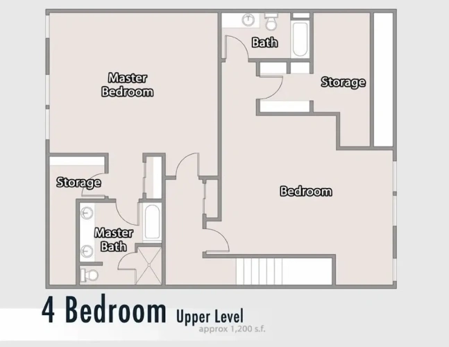 4 Bedrooms Standard room
