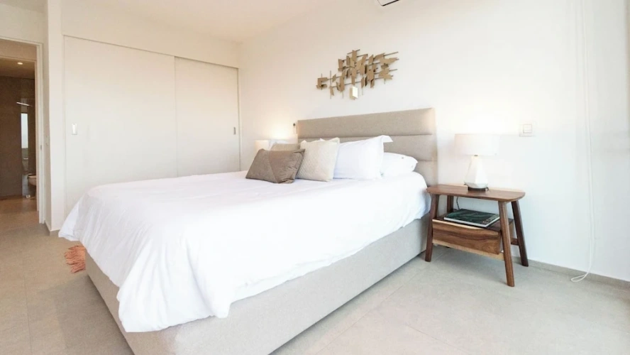 2 Bedrooms Standard Family room with balcony and with garden view