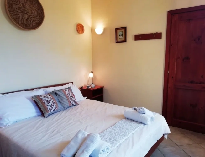 Economy Double room with balcony and with garden view