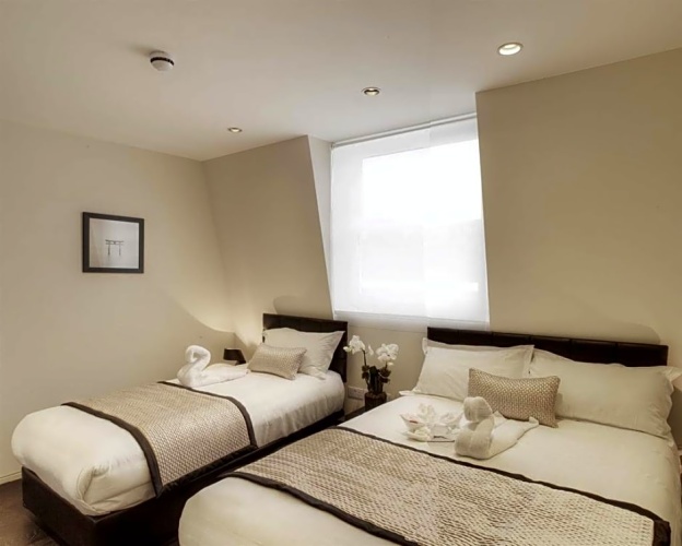 Standard Twin room with view
