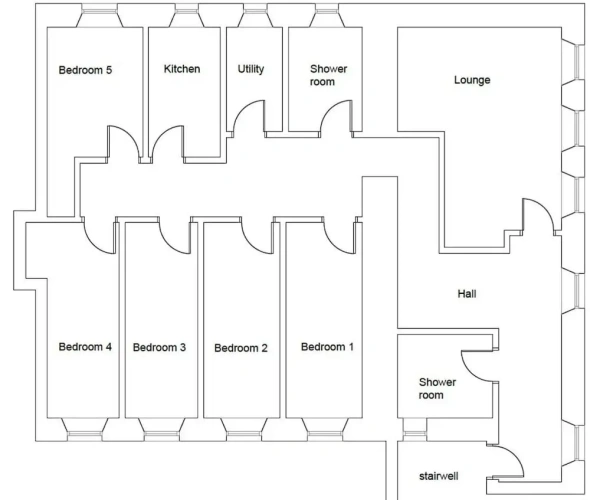 5 Bedrooms Apartment