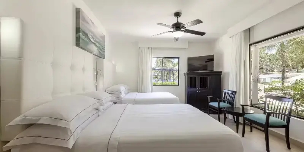 Standard Family room with garden view