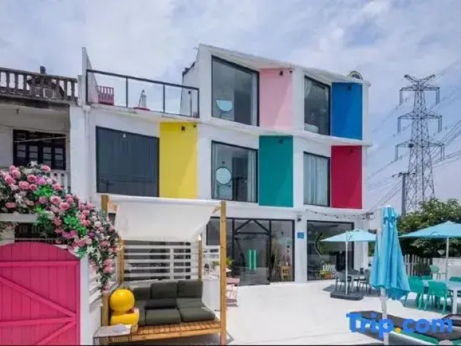 rainbow house