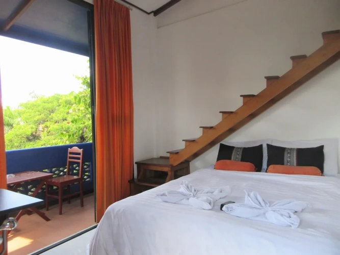 Deluxe Double room with balcony and with city view