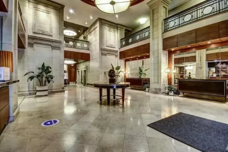 One bedroom at Baltimore Covention Ctr