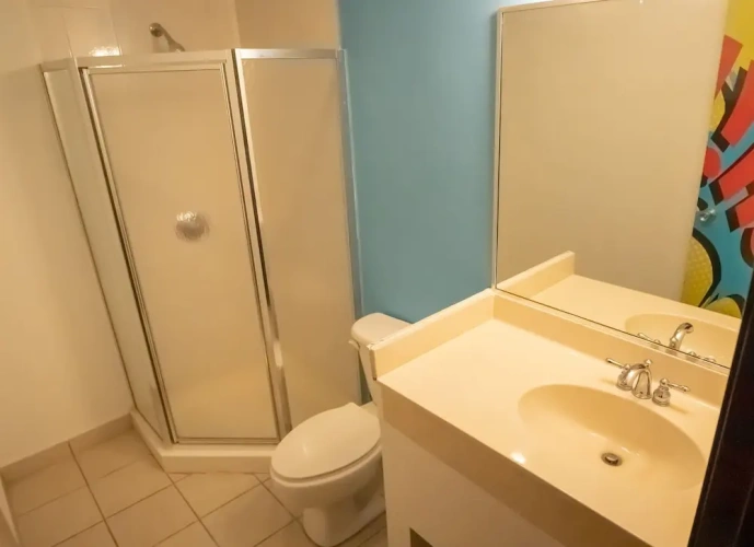 Standard Quadruple room with garden view