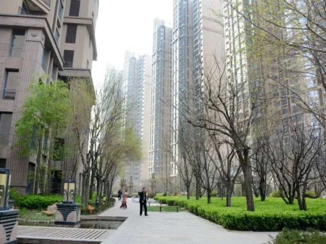 Outside