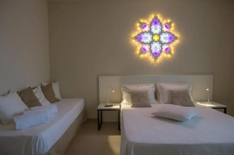 Standard Quadruple room with balcony