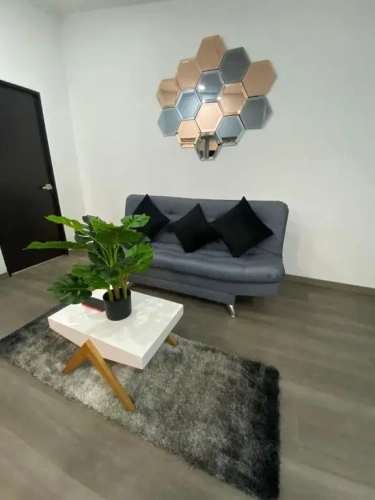 Apartment with garden view