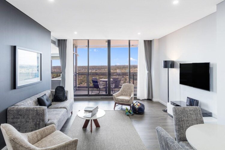 Meriton Suites Church Street, ParramattaOver view