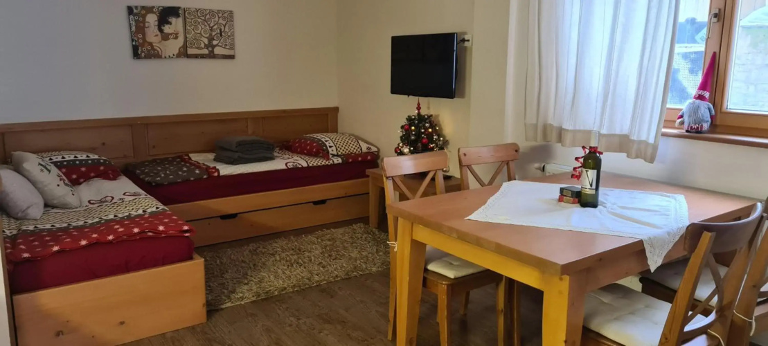 Vall’s apartment- by ski slopes