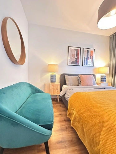 1 Bedroom Superior Apartment with balcony and with garden view