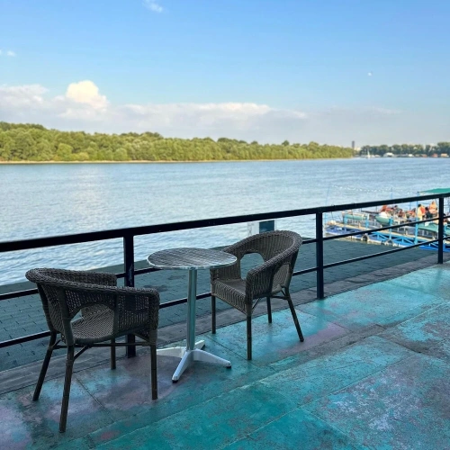 Superior Triple room with balcony and with river view