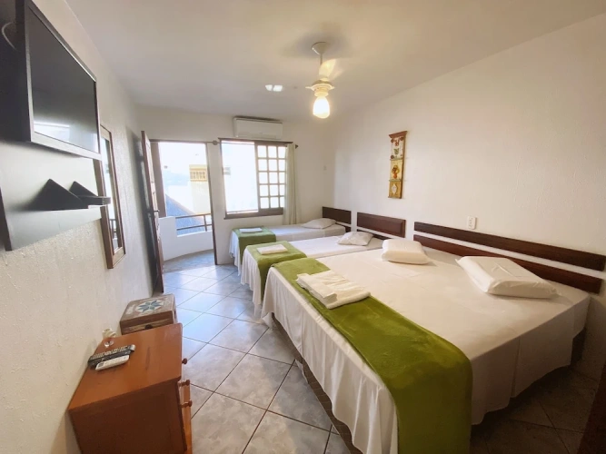 Superior Quadruple room with balcony