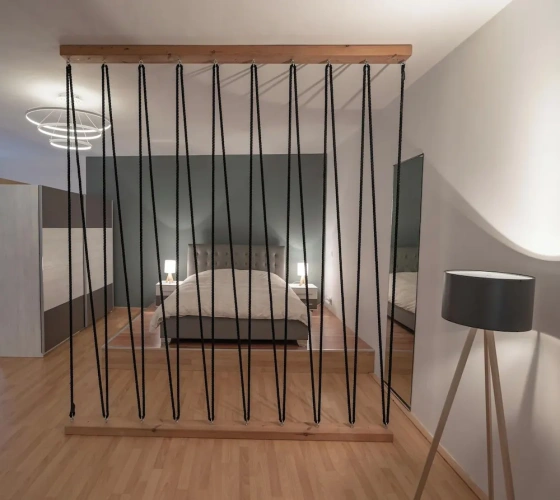 Family Studio with balcony and with city view