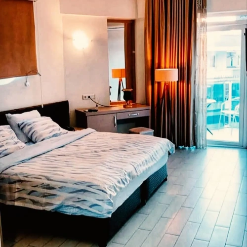 1 Bedroom Standard Twin Family room with city view