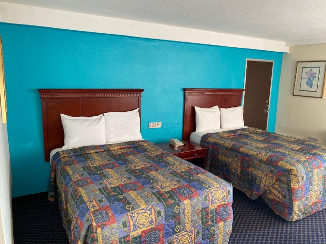 Standard Quadruple room with balcony and with view