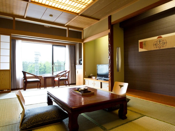 Standard room with mountain view