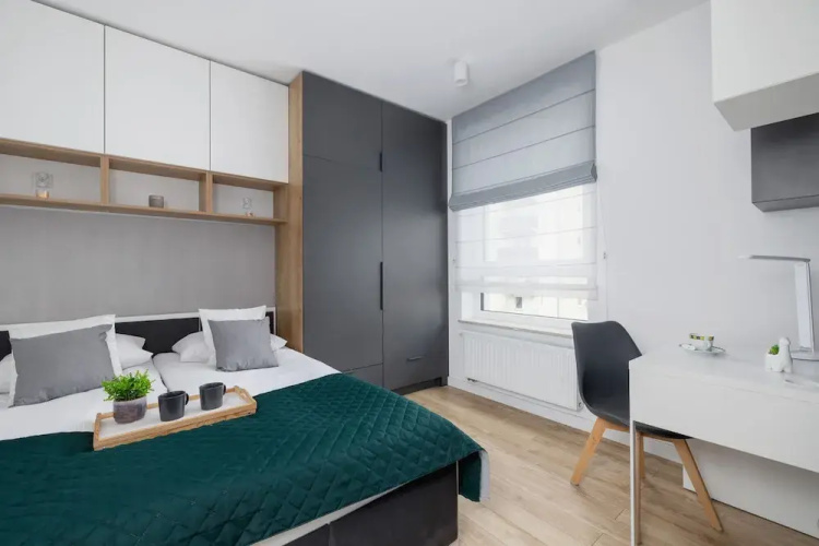 Black and Grey Apartment by Renters