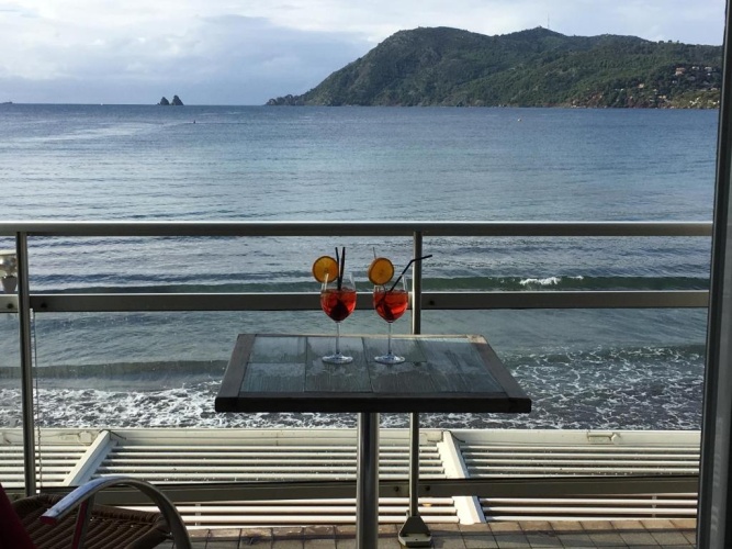 Deluxe Double room with balcony and with sea view
