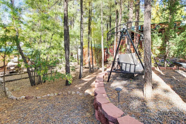 Pet-friendly Show Low Cabin w/ Trail Access!
